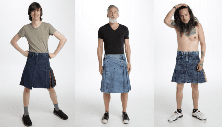Embracing Modernity | Unveiling the Fashion denim kilt Collection