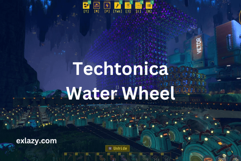 Techtonica Water Wheel