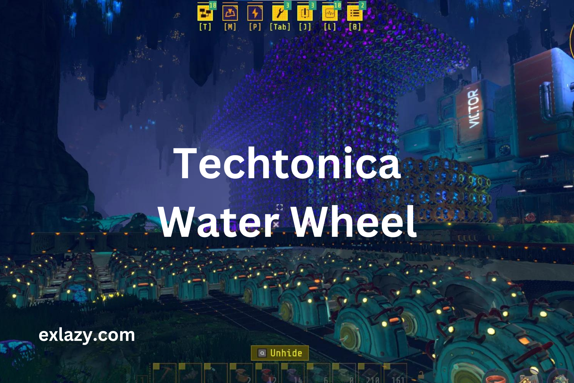 Techtonica Water Wheel