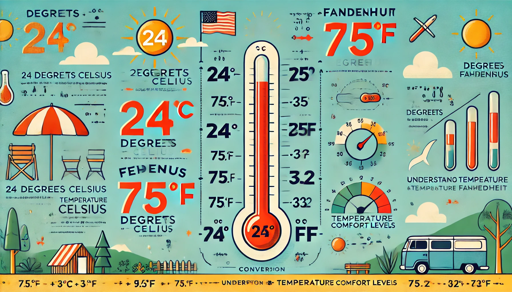 24 degrees c in fahrenheit